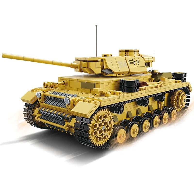 

Вторая мировая война Германия Армия Танк Военная машина Конструктор Кирпичики Игрушки День рождения Рождество День защиты детей для мальчиков детей взрослых No Box