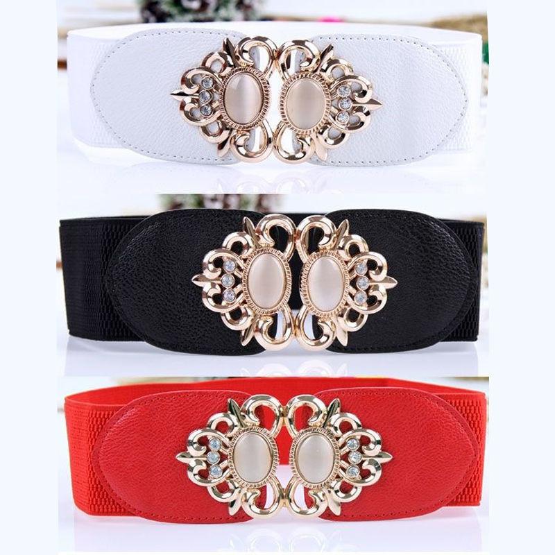 Stylish Waist Belt For Women Fashionable Dress Accent Versatile Elastic Design Available In Multiple Colors And Patterns