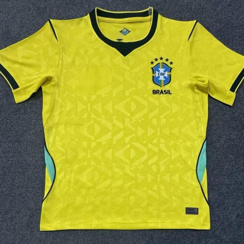 2026 National Team Football Uniforms World Cup Brazil Jerseys Training Quick-dry Loose Casual Short-sleeved XXXL