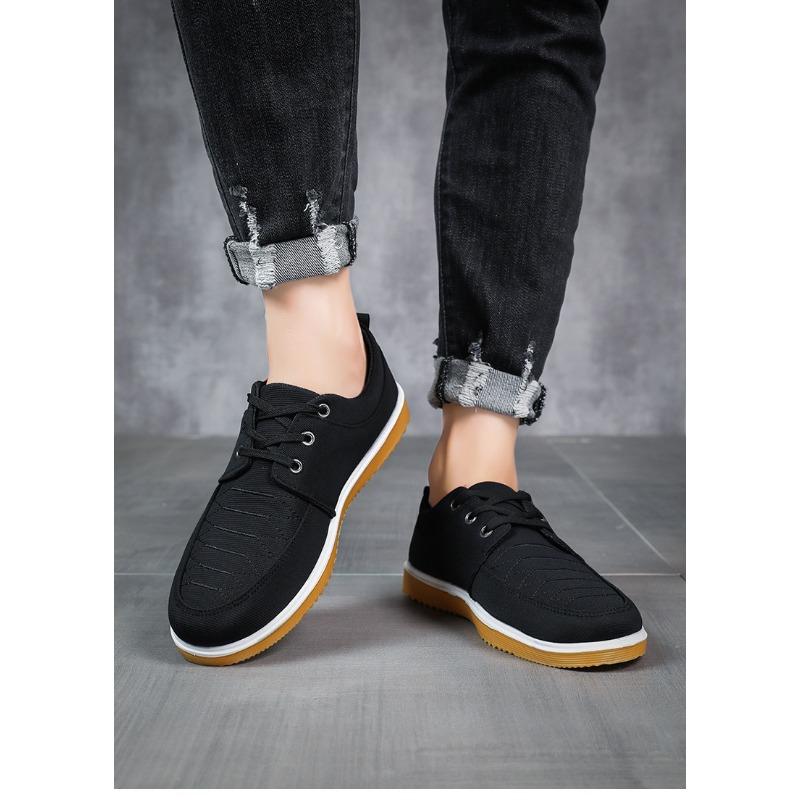 Cloth Shoes, Anti Slip, Men's Shoes, Soft Sole, Casual Shoes, Versatile, Canvas Shoes, Work, Breathable, Single Shoe
