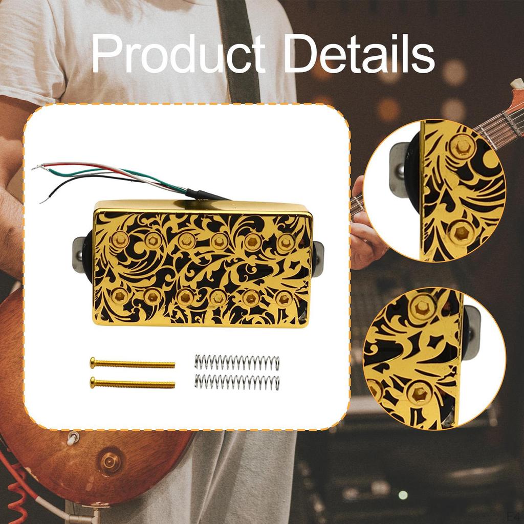 Electric Guitar Humbucker Pickup, Part Double Coil Pickup for Live