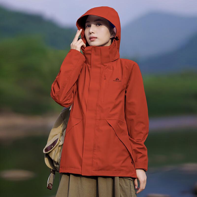 Women's Windproof Waterproof Hard Shell Hiking Jacket