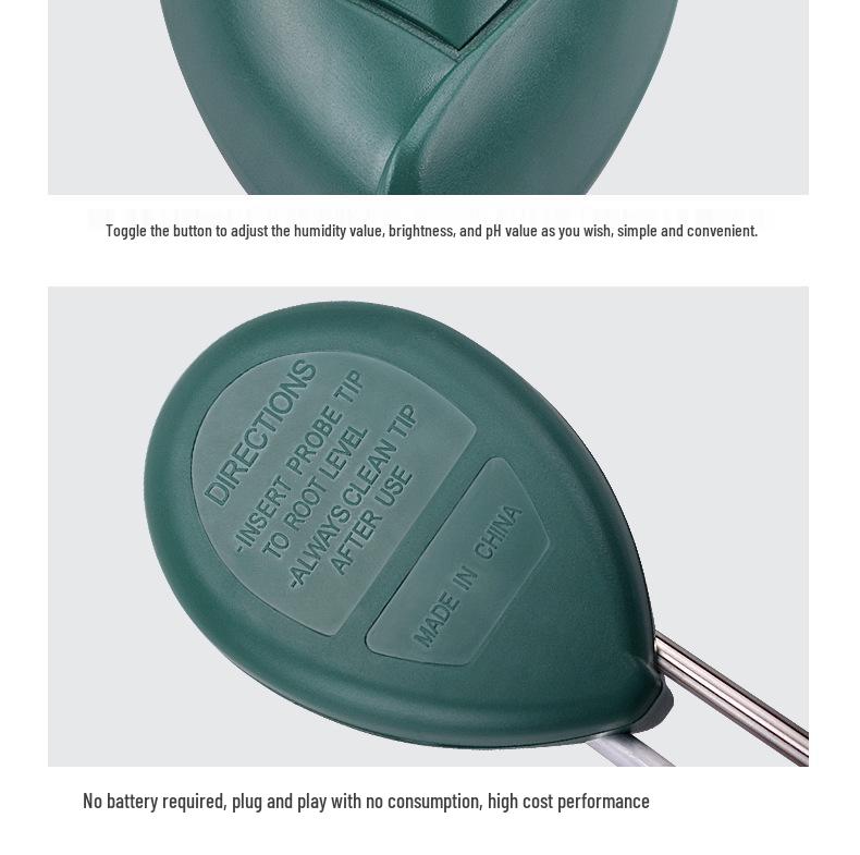 3-in-1 Soil Tester: Moisture, pH, and Acidity Meter