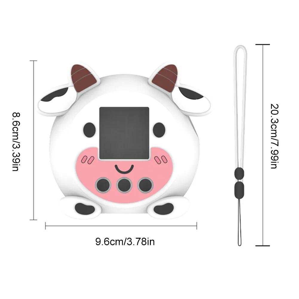 Soft Silicone Case For Punirunes Interactive Digital Toy  Protective Cover Shockproof Protective Skin Sleeve with Lanyard