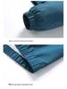 Men's Sporty Cardigan Stand Collar Jacket & Pants Set for High School Students