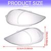 Car Headlight Cover For 98-05 Mercedes Benz W163 ML320 ML350 ML500 Front Headlight Cover Headlight Transparent Lampshade