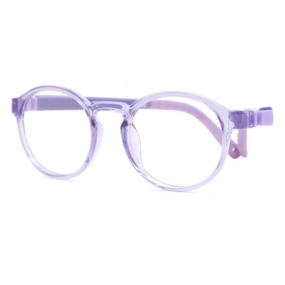 Full Rim Oval Transparent Purple Smartbuy Kids Bubbles Rb8007 C4 Fashion Kids Eyeglasses