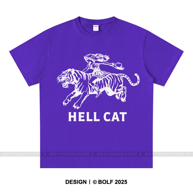 Super Hero Simple Printed 100% Cotton Women's Oversized T-Shirt Loose Fit Graphic Tees Tops for Daily Wear