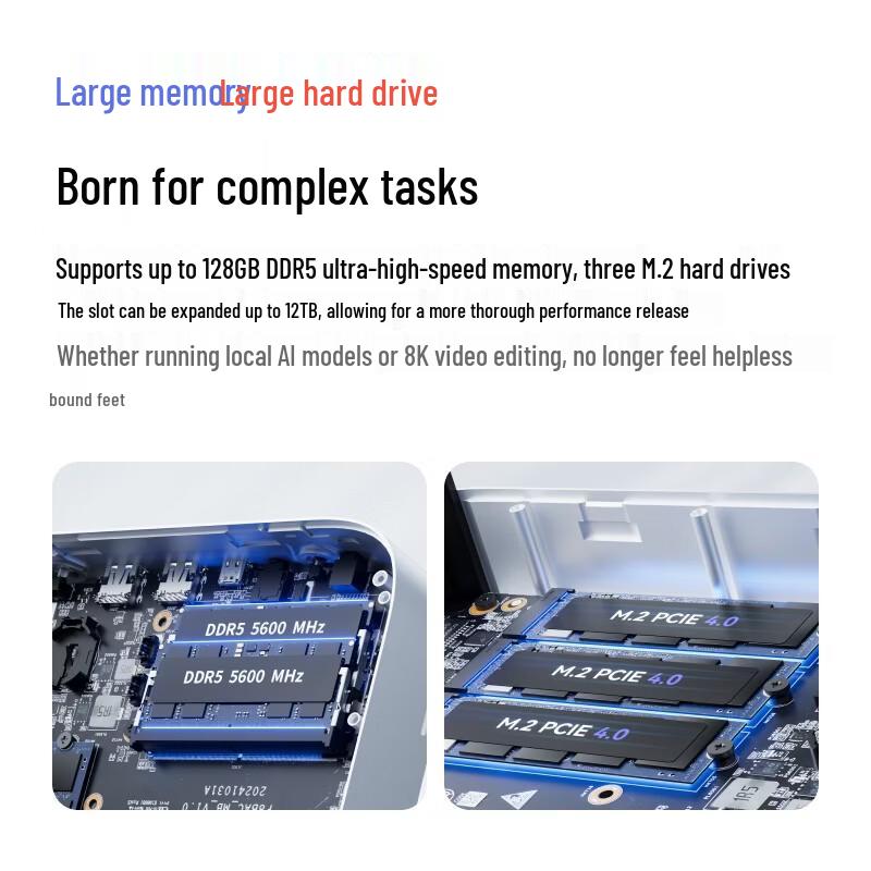 Minisforum X1 Pro-470 AMD Ryzen AI9 HX 470 Mini PC (CN version)