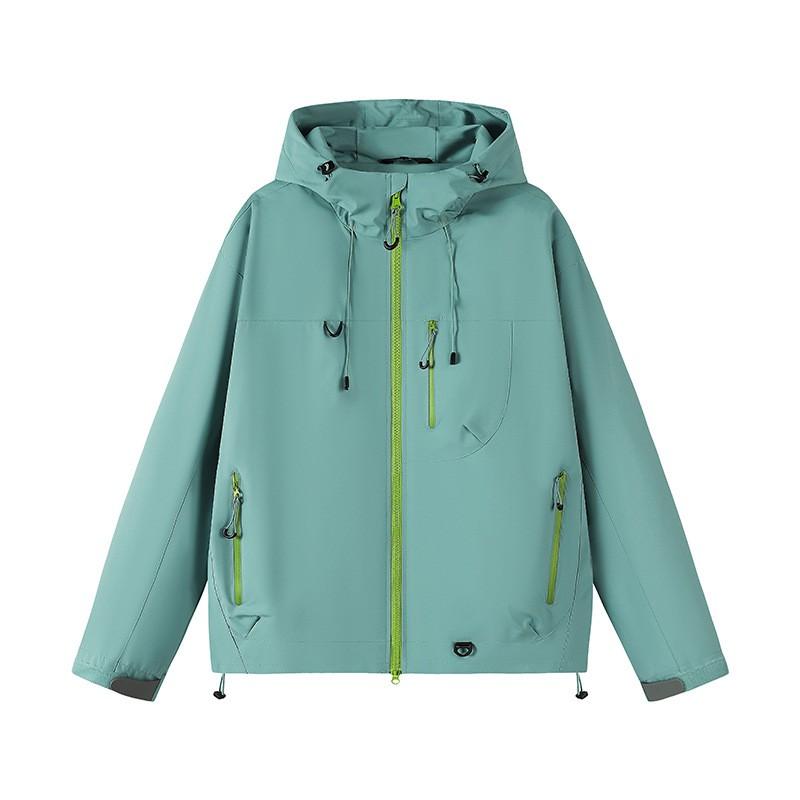 Unisex Waterproof Windproof Hiking Jacket Outdoor Activities Lightweight Casual Travel Camping Cycling