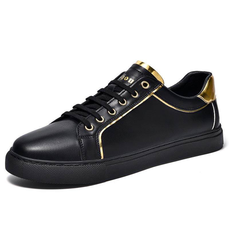 Genuine Leather Men Casual Shoes Fashion Soft Sports Shoes New Arrival Mens Sneakers Lace Up Male Walking Flats Skateboard Shoes