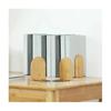 Desktop Bookend Holder Office School Supplies Accessory Stationery Bookends for Magazine Simple Style Wood Iron Book End Shelf