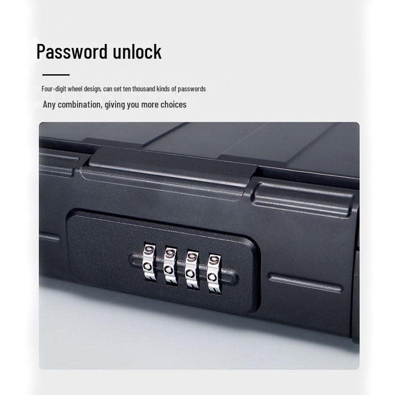 Portable Waterproof Password Storage Box for Beach and Travel