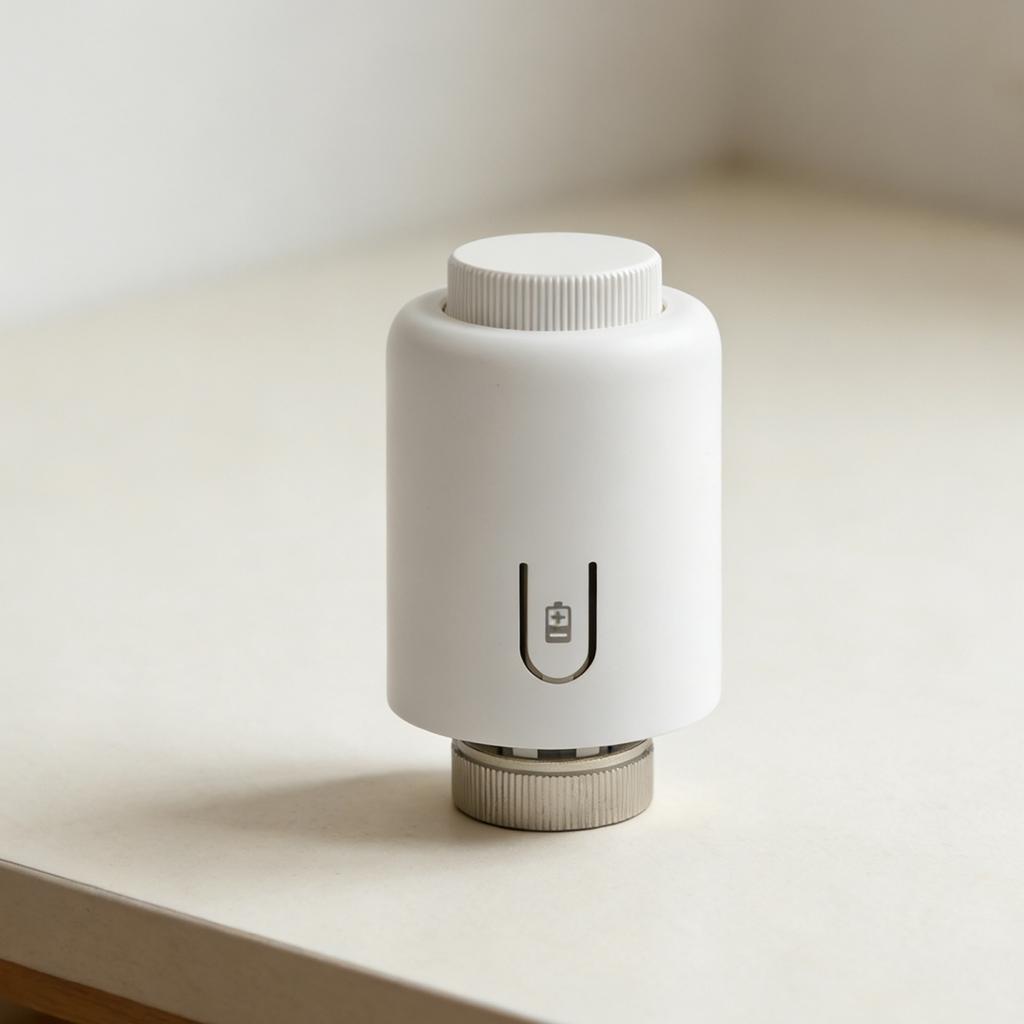 For ZigBee 3.0 Programmable TRV for Radiators with to 30C Temp Range