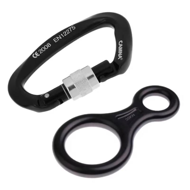 

Figure 8 Descender with Locking Carabiner