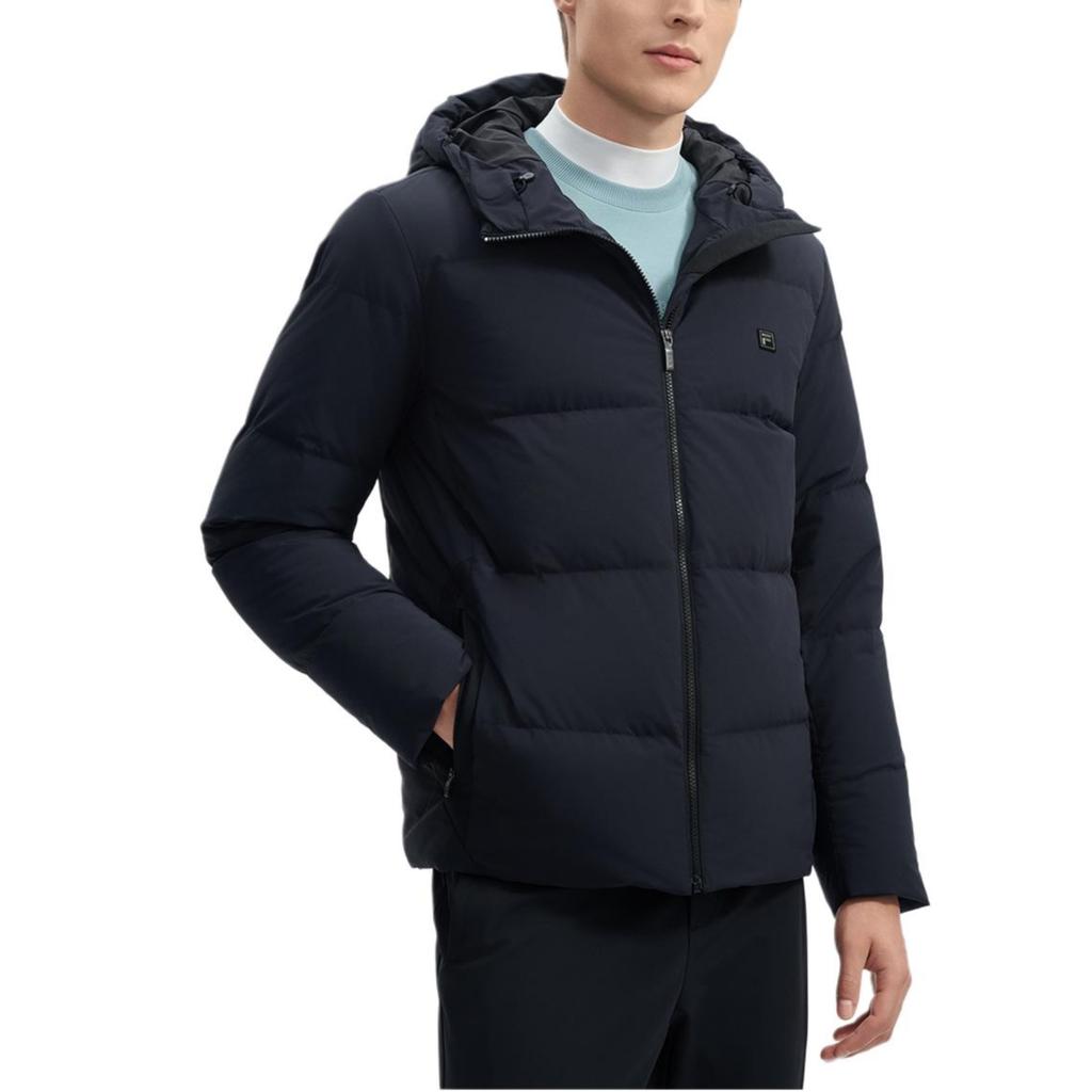 New FILA WHITE Down Jacket Men's Jet Black F11M443911FBK