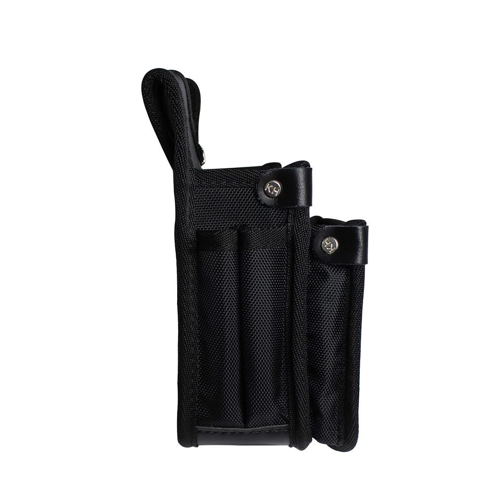 Kiyo Ryuga Waist Bag, Small, Back Split, RY243S, Black