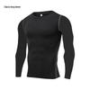 Men's Quick-Dry Compression Long Sleeve Base Layer for Basketball and Fitness