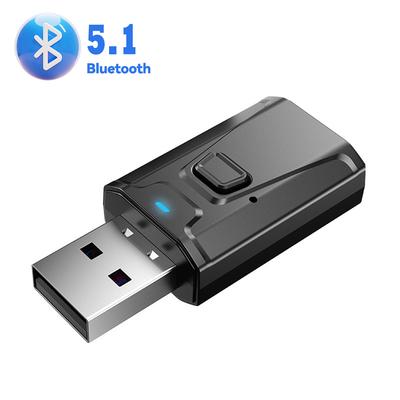 4 in 1 Bluetooth 5.1 Sender-Empfänger-Adapter mit 3,5 mm AUX für TV-PC-Kopfhörer Heim-Stereoanlage Auto-HIFI-Audio