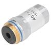 Achromatic Microscope Objective 40X High Magnification 20.2mm Interface Standard RMS Silver