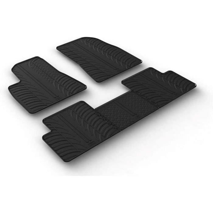 Tapis De Caoutchouc - Gledring - Tesla Model 3 - 5 Pièces - Noir - Caoutchouc