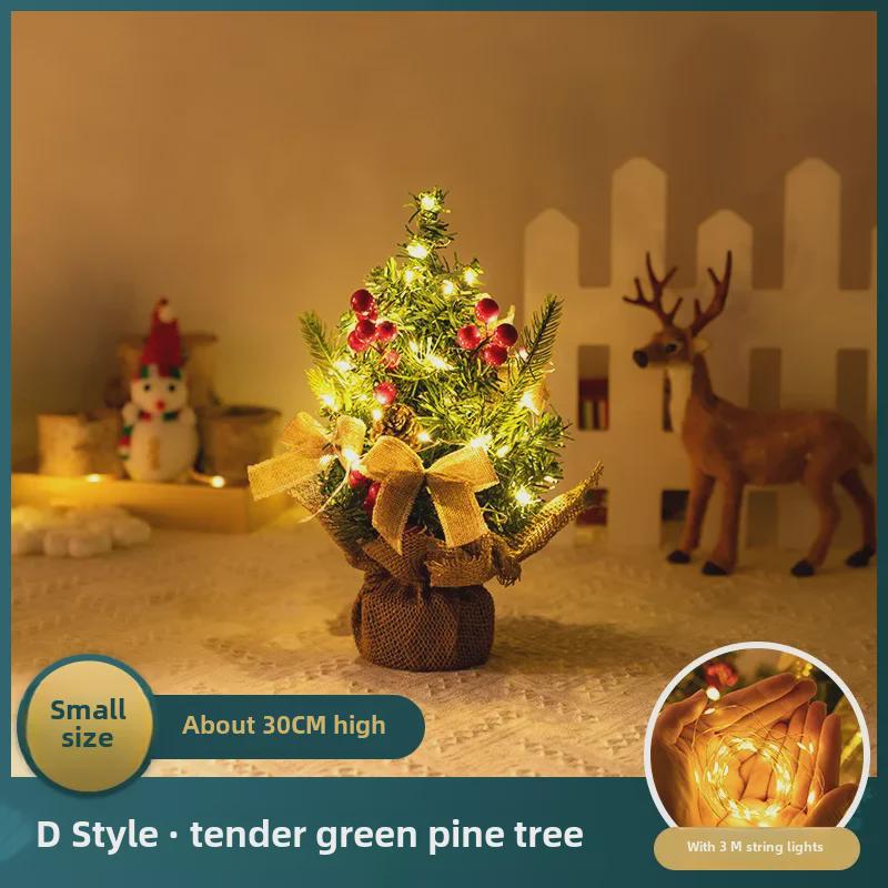 

Mini Encrypted Christmas Tree Set: 45CM Desktop Decorations