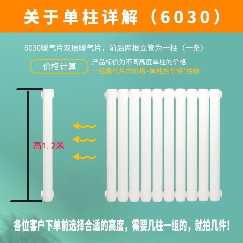 Taylor 6030 Thickened Steel Vertical Heating Radiator