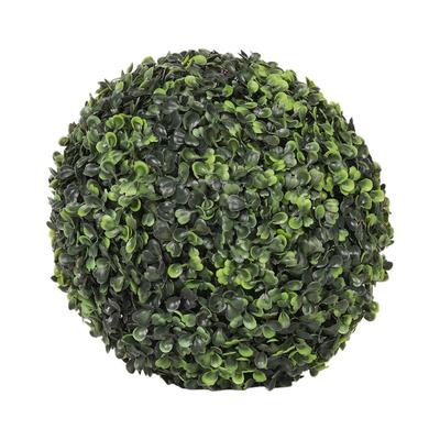 Artificial Topiary Plant Ball Round Plastic Hanging Grass Ball Ornament For Ceiling Wall Garden Yard Wedding Decoration