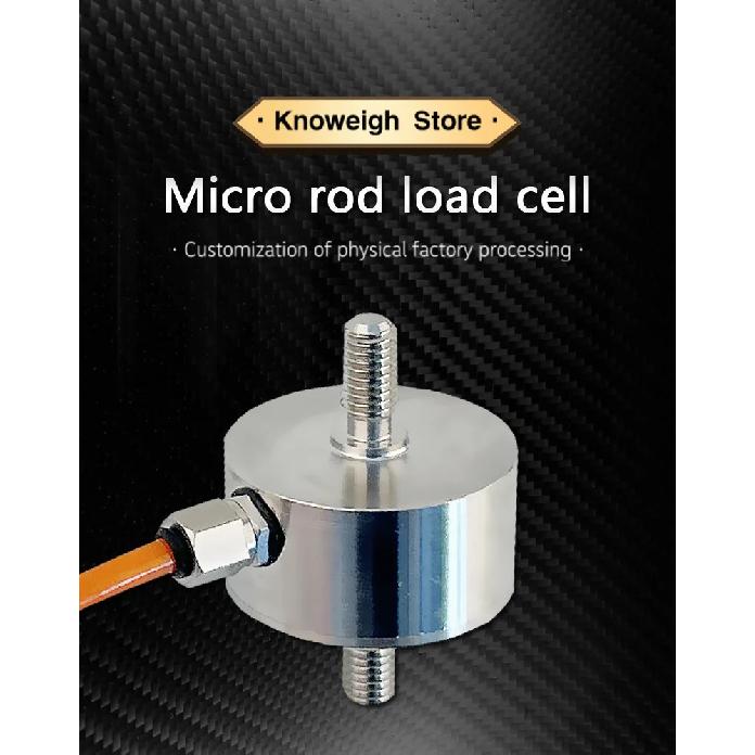 BENGBUZZYQ Tension Rod Load Cell 0-5000KG Stainless Steel High Precision Force Sensor for Automation Industrial Weighing Robotic