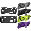 Protective Case for Steam Deck, Silicone Cover Skin Shell with Kickstand for Game Console Accessories, Shock Absorption and Scratch Resistant Design