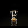 OLOEY Gold Foil Bullet Baijiu Glass Set