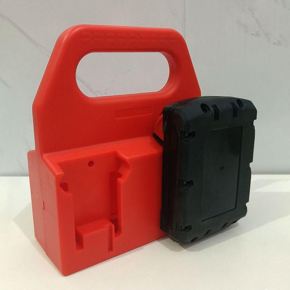 Drop-resistant Battery Storage Rack 4 Slots Battery Base Bracket for Milwaukee 18V Home