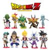 10pcs Ball Dragon Goku Bulma Vegeta Action Figure Model Toy Set Home Decor Desk