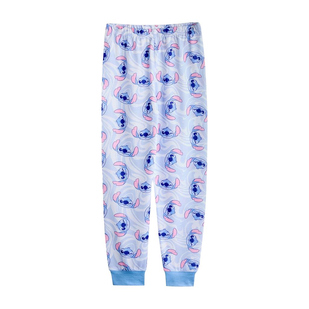 Lilo & Stitch Girls Stitch & Angel Long Pyjamas Set (Pakke med 2)