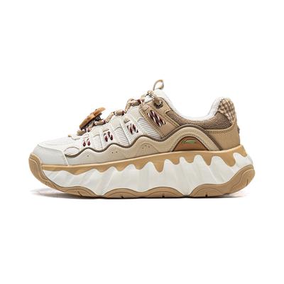 Cookie Shoe Slip Resistant, Abrasion Resistant, Breathable, Lightweight, Thermal Low Top Casual Shoes Women's AGCV254-7