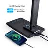 Cross-Border Smart Desk Lamp Perpetual Calendar Clock Display Touch Control Wireless Charge 10W Study Room Eye-Care Reading