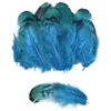 20Pcs/Lot Blue Pheasant Feathers for Crafts Needlework Handicraft Accessories Small Plume Jewelry Making Creation DIY Decoration