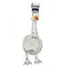 Goose Shape Whiskey Bottle Decanter 3D Bird Liquor Glass with Frosted Stopper