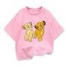 Potdemiel Summer The Lion King Simba T Shirt Kids Boys Clothes White Short Sleev Tshirts Children Clothing Baby Tops 212 Years