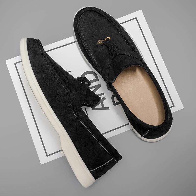 Fashion New Fashionable Men's Loafers Popular Business Shoes Office Leisure Slip On Flats Easy Travel Walking Shoes Elegantes Moccasins