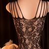 Sexual interest lingerie set featuring passionate allure and black stockings, as well as a flirtatious uniform.