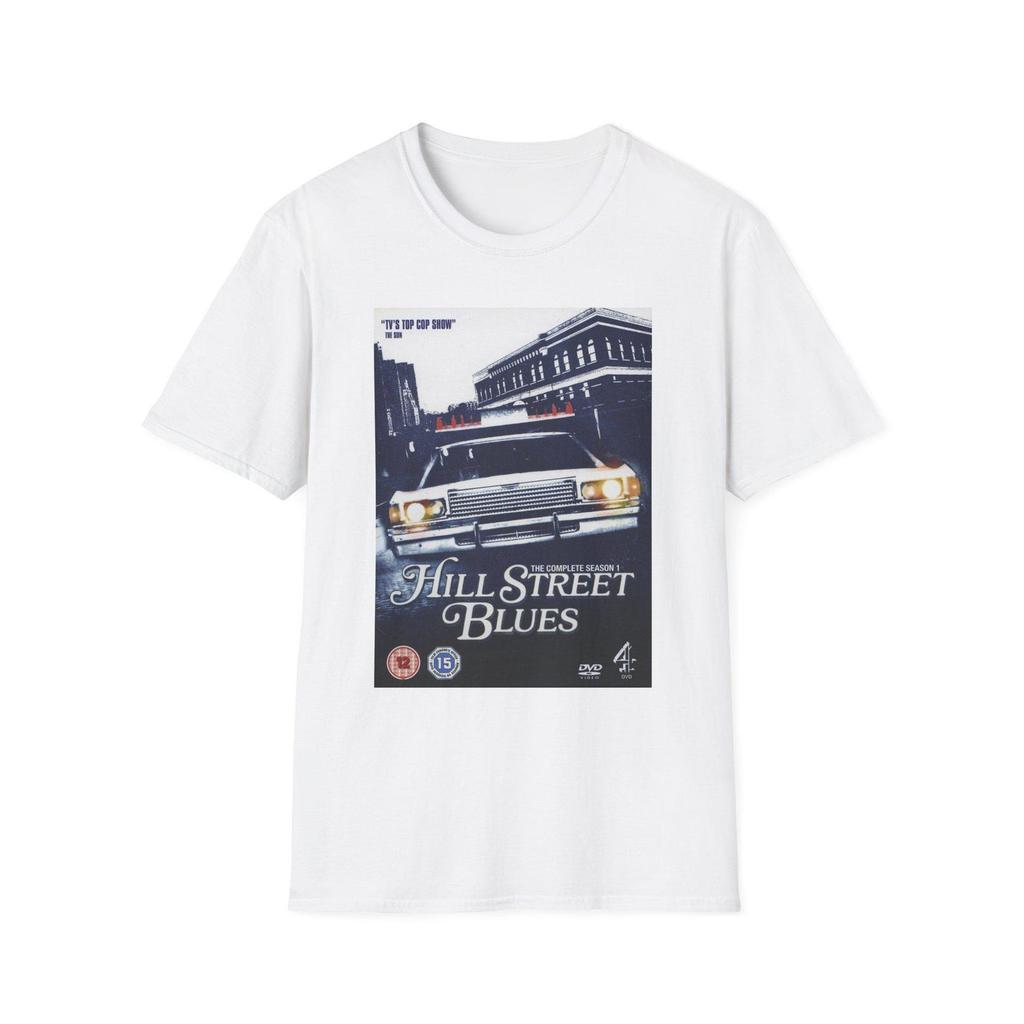 Hill Street Blues Retro TV Show T-Shirt, Unisex Softstyle Tee, Vintage 80s Classic TV Series Tee, Gift for TV Show