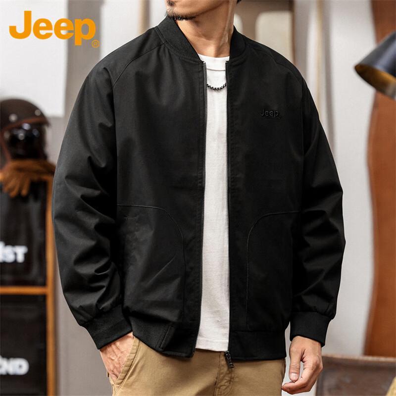 JEEP Men's Loose-fit Autumn/Winter Bomber Jacket