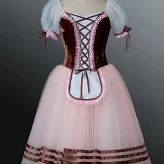 

Children s Fairy Tale Ballet Costume: Puffy Mesh Skirt & Puff Sleeves 140cm