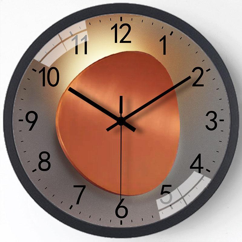 Multiple Sizes Fashion Wall Clock Creative Brand Silent Timepiece For Children Sitting Living Room Bedroom Kitchen Home Decor