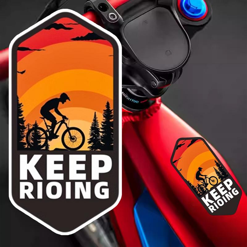 Road Cycling Stickers Cycling Top Tube Decals Bikers Frame Stickers For Car Laptop Water Bottle Waterproof Phone Case Decal