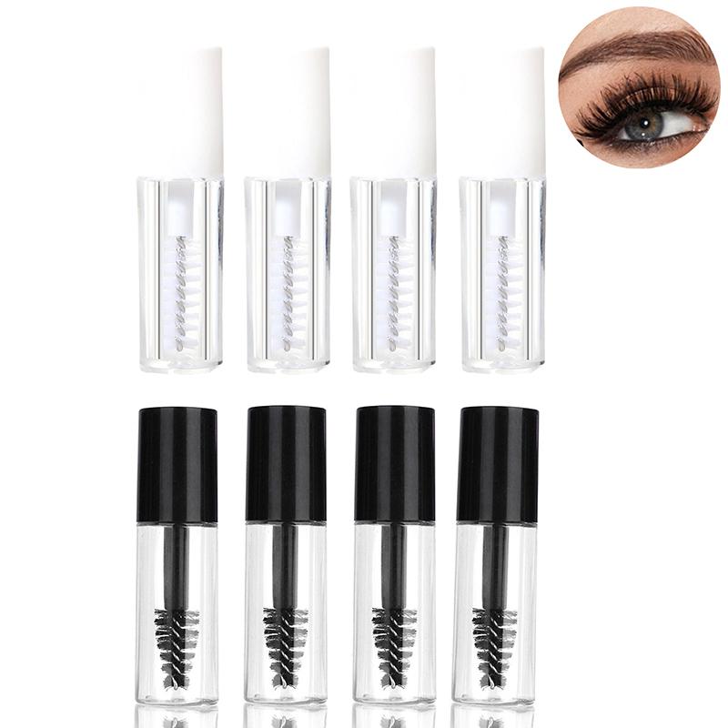 5/10/20 Stück Leere Mini 1 ml Mascara-Tuben mit Wimpernbürstchen Wimperncremebehälter Probenflasche Wimpernwachstum Verpackungsrohr DIY