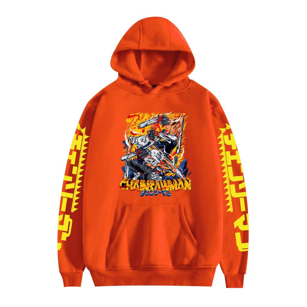 Mode Unisex Freizeit Kettensägenmann Cartoon Hoodies Sweatshirt Outdoor Sport Cosplay Pullover Hoodie