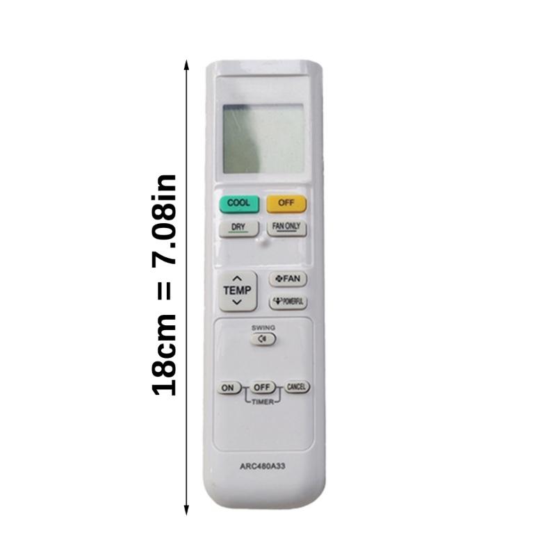 Professional Air Conditioning Remote Control Replacement Remote Controller for ARC480A33 Air Conditioner Accessories