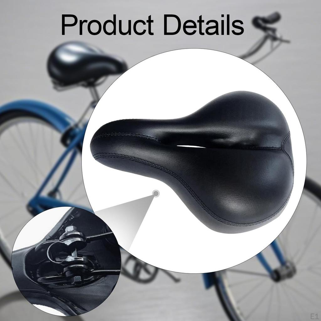Bike Saddle Seat Cycling Pad Bicycle Supplies for Beginner Enthusiast Riding